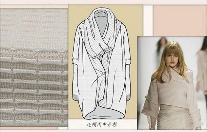 針織外套款式圖作品集錦 風(fēng)格、結(jié)構(gòu)與設(shè)計(jì)賞析
